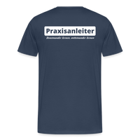 T-Shirt "PRAXIS first!" und "Praxisanleiter" (BERGRETTUNG) in Standardsgrößen und Farben